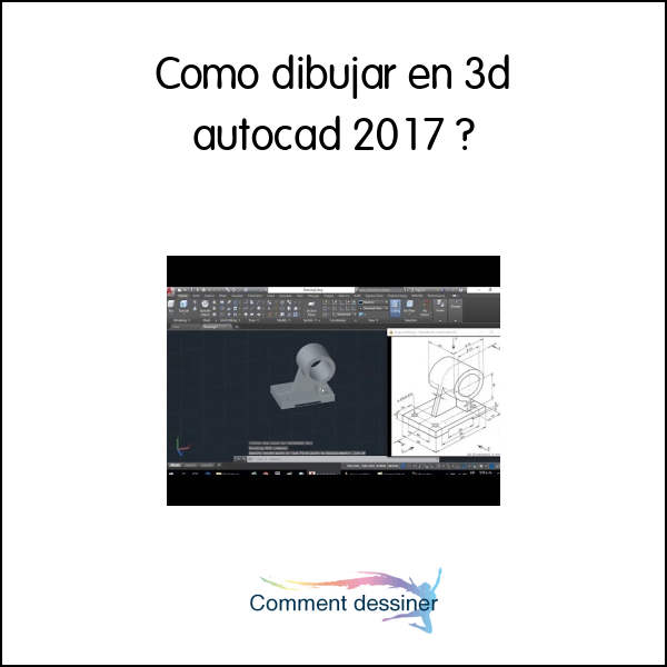 Como dibujar en 3d autocad 2017